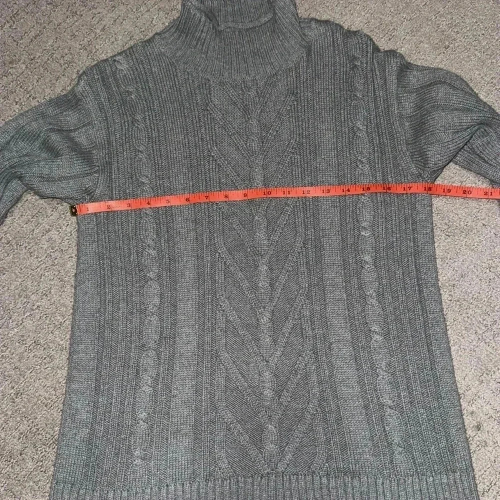 J.Crew | knit sweater in 100% cotton, dark grey. Small. EUC. - Picture 10 of 10